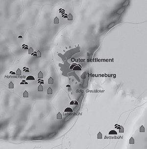 Satelliterna runt Heuneburg