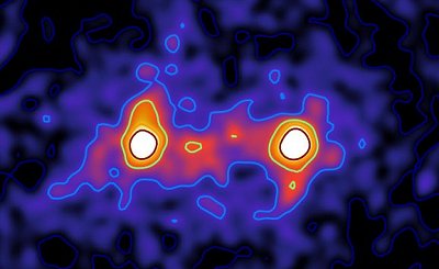 Broar av mrk materia mellan galaxgrupper