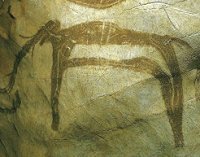 Mlning av mammut i arkaisk stil (10K)