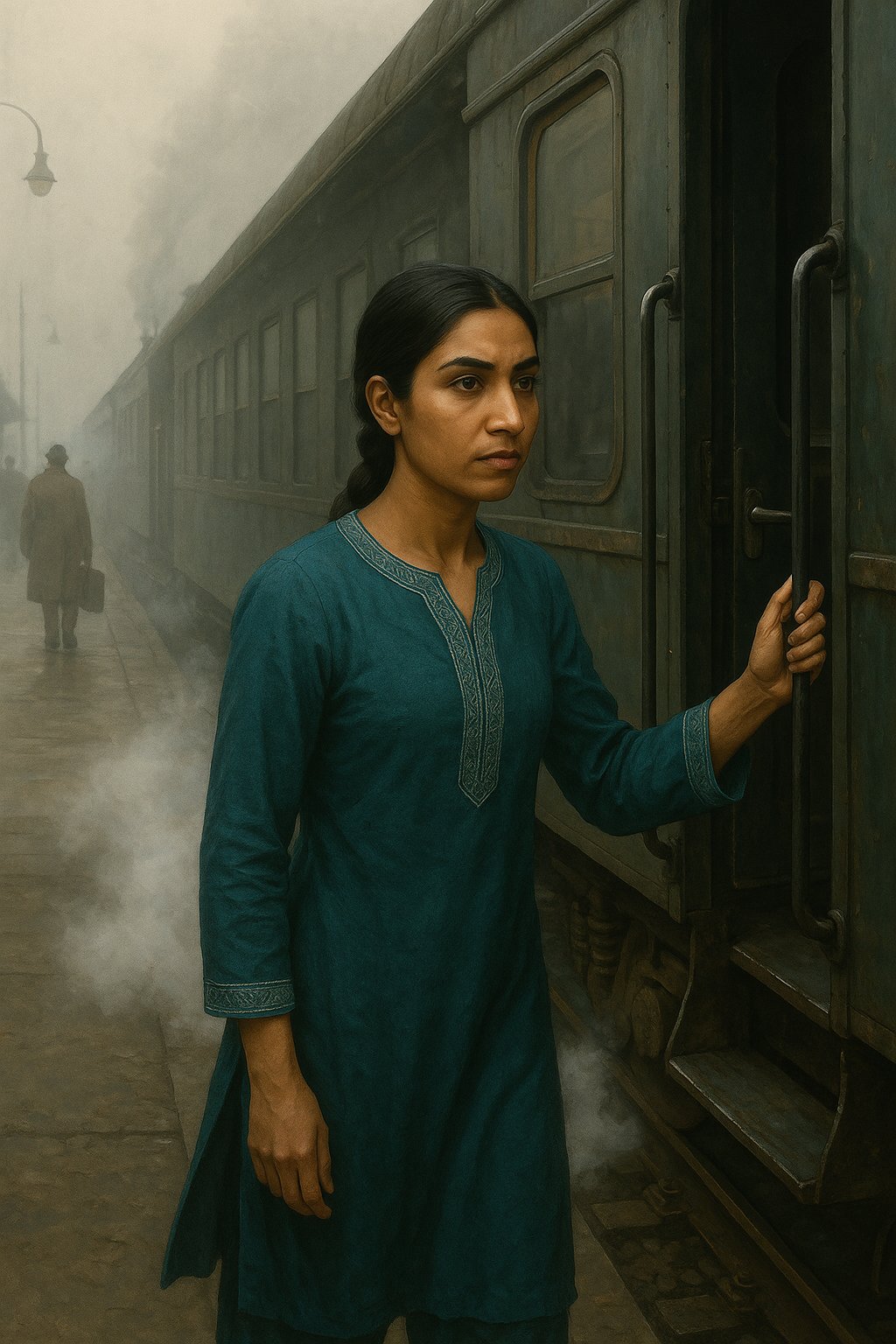 Enira stiger p� t�gt i Bandlak