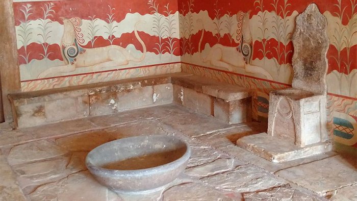 Feststalen i Knossos