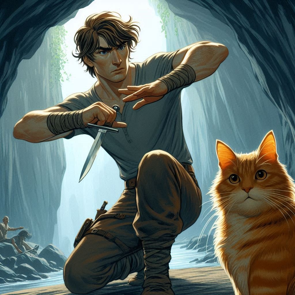 Mojang tränar knivkamp