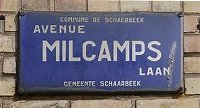 Milcamps skylt