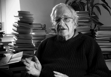 Foto av Noam Chomsky