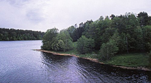 Foto visande tv floders sammanflde i Prnu-omrdet