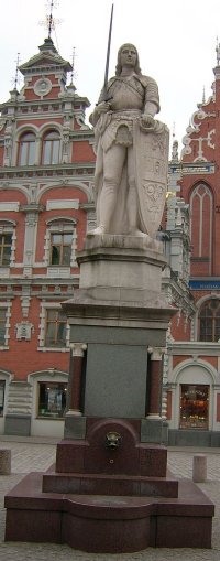Rolandstatyn i Riga