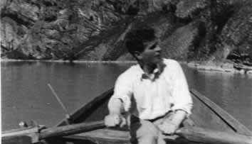 Wittgenstein roende p Eidsvattnet